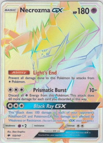 Necrozma GX - 153/147 - Secret Rare